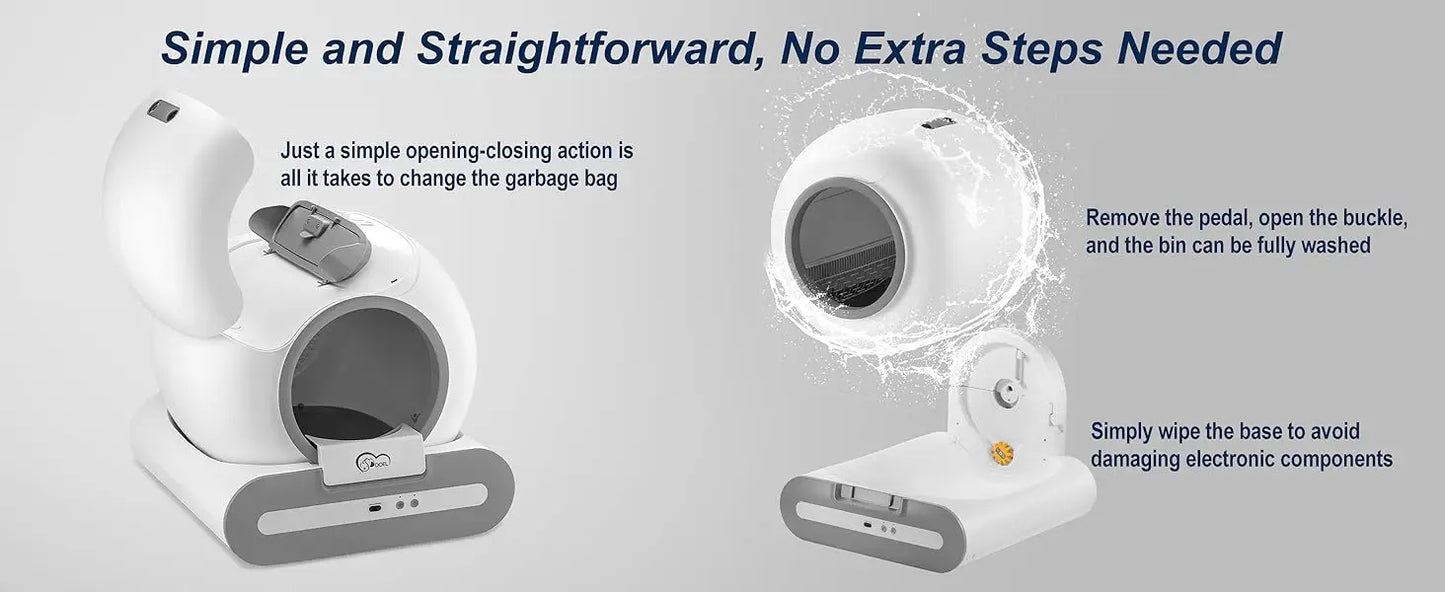 Smart Automatic Cat Litter Box