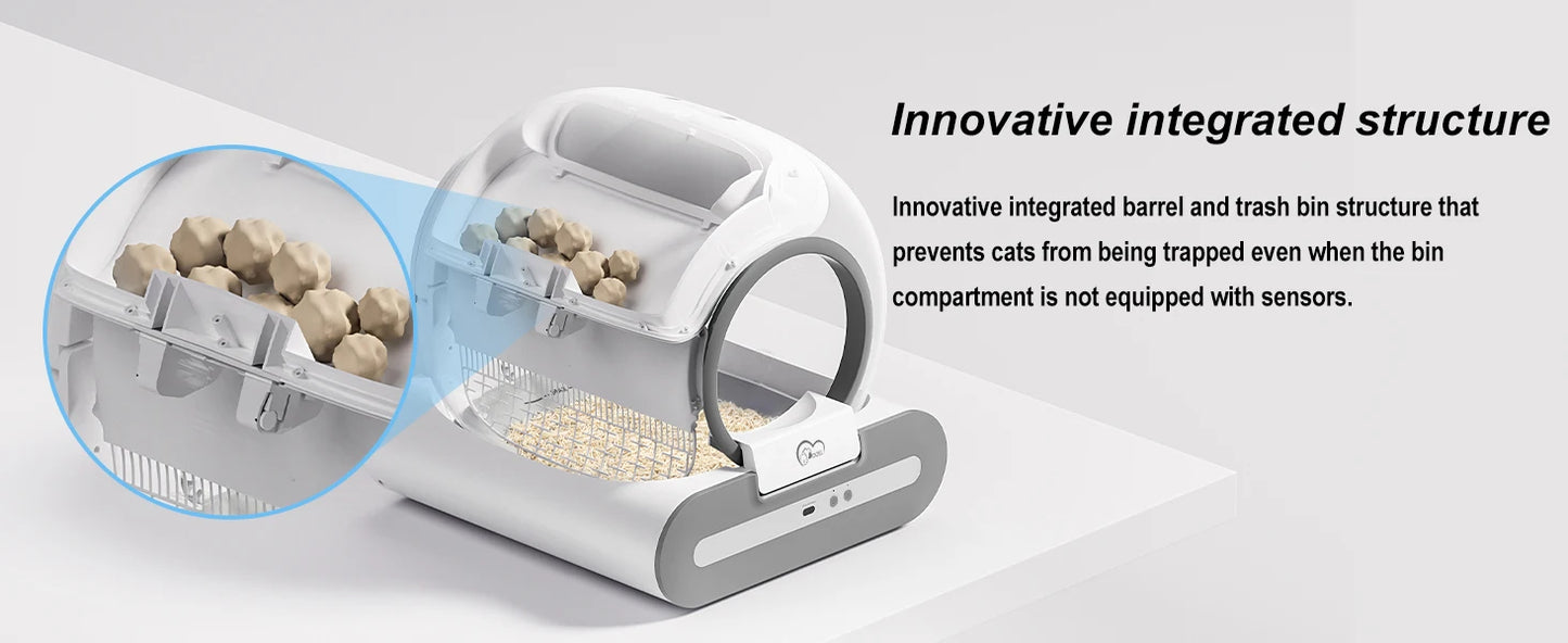 Smart Automatic Cat Litter Box