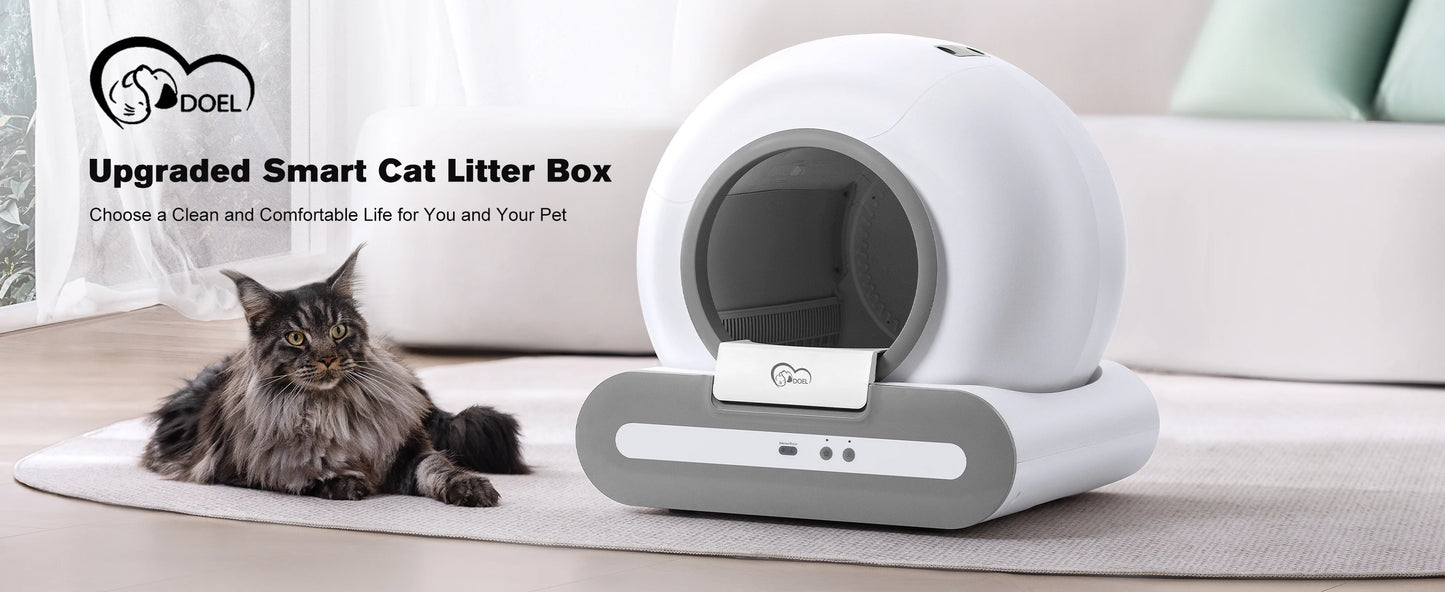 Smart Automatic Cat Litter Box
