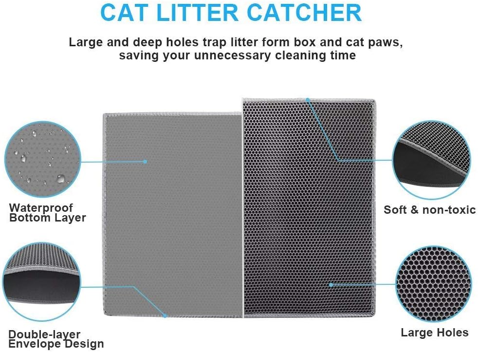 Double Layer Cat Litter Mat