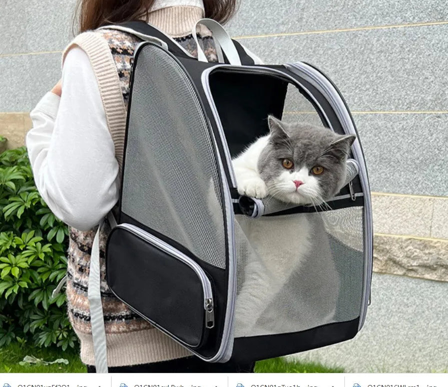 Breathable Cat Backpack